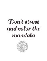 Don't stress