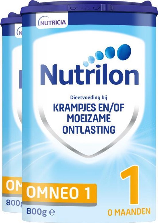 Bol Com Nutrilon Omneo 1 Flesvoeding Vanaf De Geboorte 2 X 800 Gram