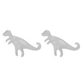 Oorbellen - Dinosaurus - Gold plated - Animal collectie - Damesdingetjes