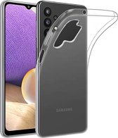Hoesje geschikt voor Samsung Galaxy A32 5G - Back Cover Case ShockGuard Transparant