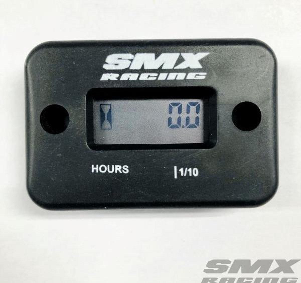 SMX Racing Digitale 2T 4T MX Cross ATV Marine Boot Aggregaat Urenteller - Zwart