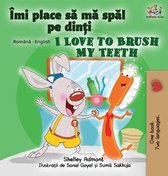 Romanian English Bilingual Collection- I Love to Brush My Teeth (Romanian English Bilingual Book for Kids)