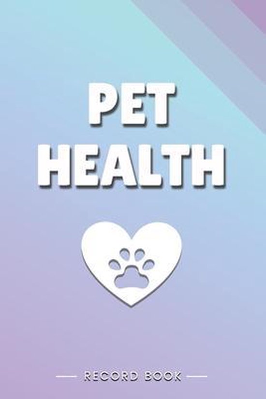 pet-health-record-book-kimybook-9780665892943-boeken-bol