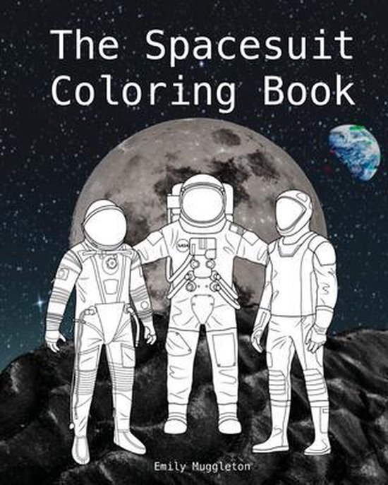 The Spacesuit Coloring Book - cover