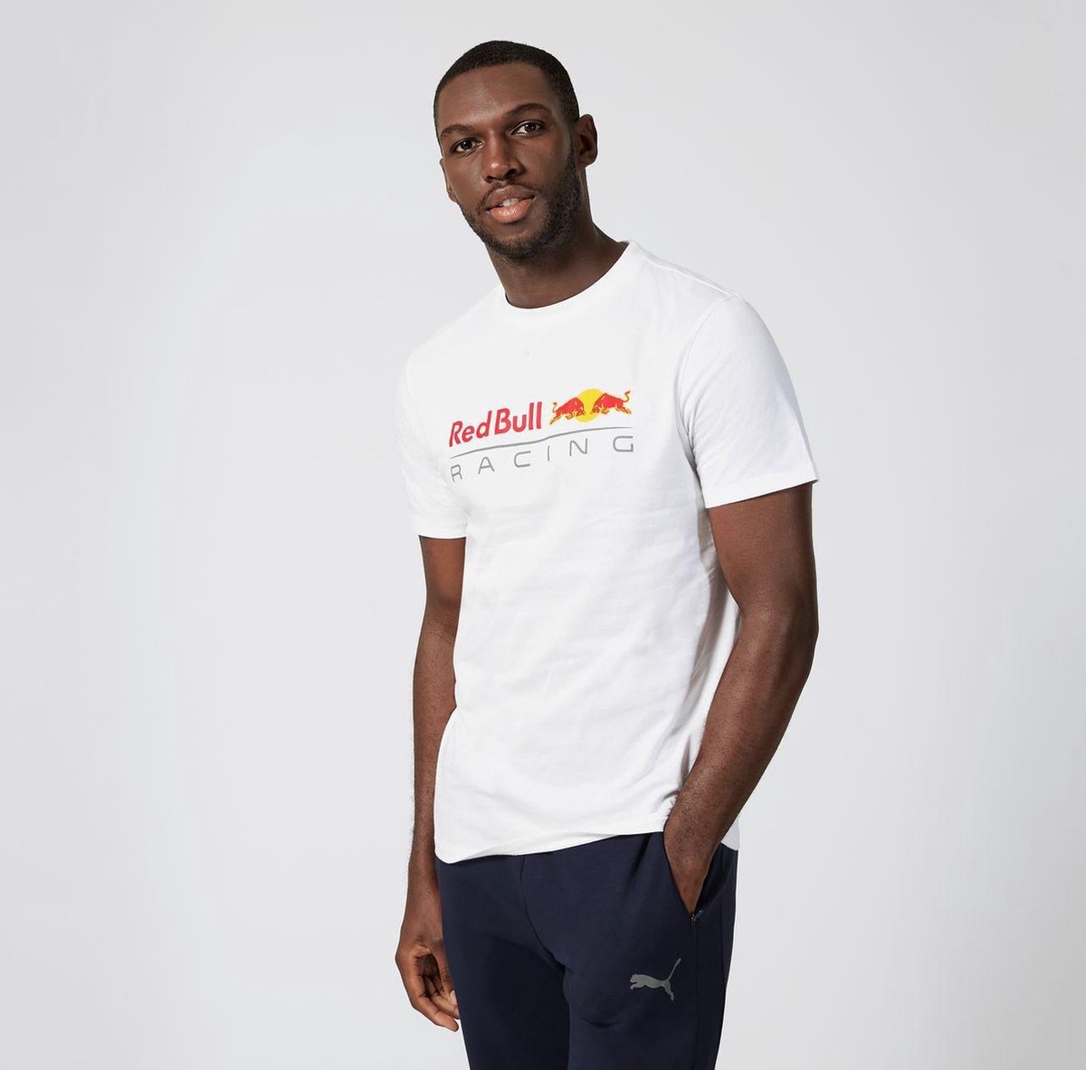 Red Bull Racing Large Logo Tee S white