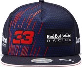 PUMA Red Bull Racing Replica Verstappen Flatbrim Sportcap Unisex - Maat Volwassenen