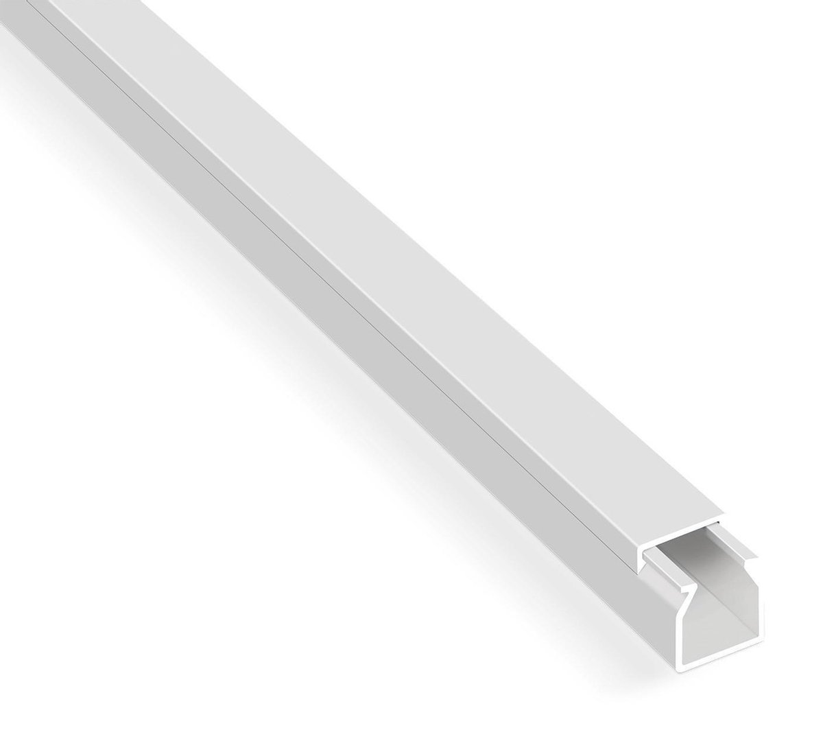 12X12 mm Kabelgoot/ leidinglijst 2X1 M