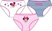 Minnie Mouse Meisjes Ondergoed 3-Pak Maat 104/110