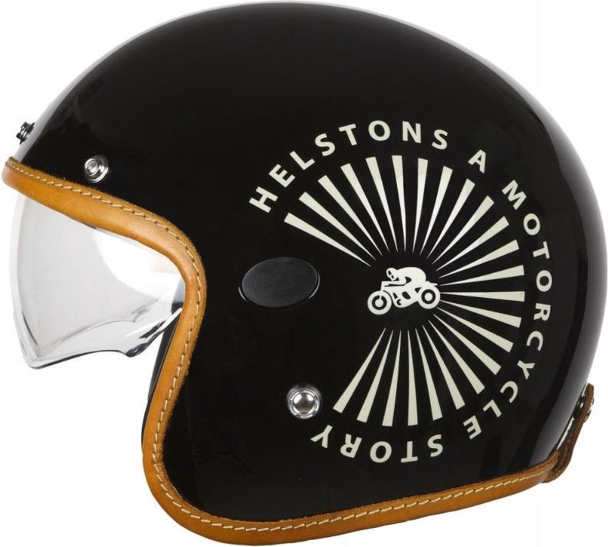 Helstons Sun Carbon Fiber Black Jet Helmet XL