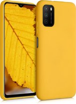 kwmobile telefoonhoesje voor Xiaomi Poco M3 - Hoesje voor smartphone - Back cover in honinggeel