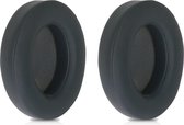 kwmobile 2x oorkussens compatibel met Beats Studio 2 / 3 Wireless - Earpads voor koptelefoon in steengrijs