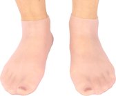 Voetverzorgende en beschermende sokken – XL -maat 40-43 - herbruikbaar - Eelt sokken – eeltverwijderaar – hydraterende sokken – bescherming - voetmasker silicone