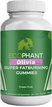 Ecophant Fatburner Gummies Morning Boost Green Fruit - Fatburner - Gummies - 60 Gummies - Vegan