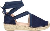 Fred de la Bretoniere 152010166 Espadrilles - Dames - Blauw - Maat 37