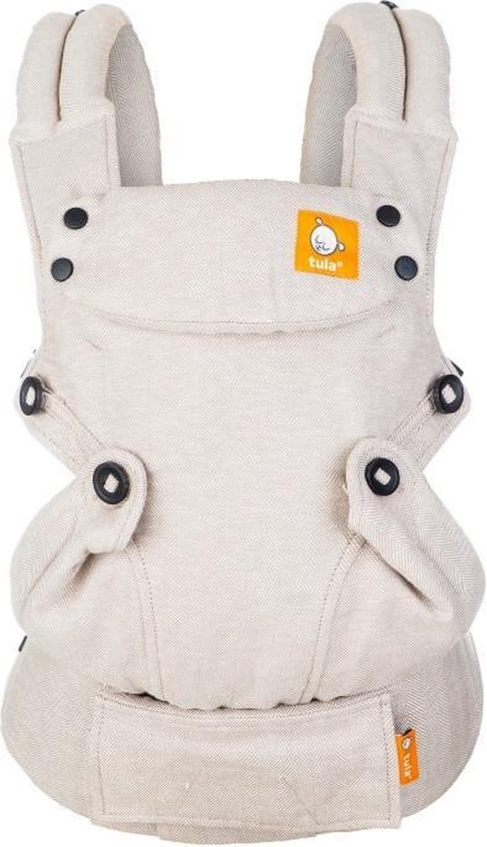 Tula Explore draagzak baby Linen Sand - ergonomische draagzak vanaf geboorte Tula Explore draagzak baby Linen Sand - ergonomische draagzak vanaf geboorte