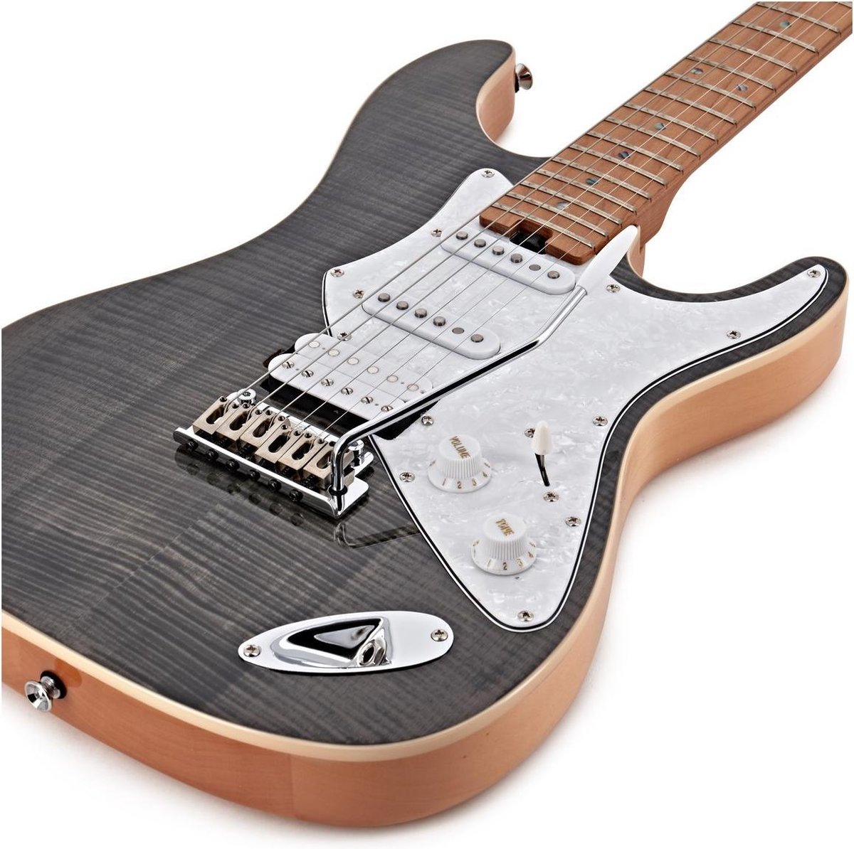 Aria Electric Guitar Black Diamond 714-MK2 BKDM