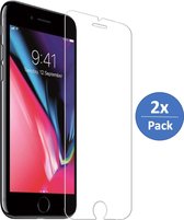 Screenprotector iPhone 6/6s/7/8/SE2020 (2x Pack) - iPhone 6/6s/7/8/SE2020 Screenprotector glas (2x Pack) - iPhone 6/6s/7/8/SE2020 screenprotector tempered glass (2x Pack)