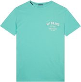 My Brand - Varsity Basic Swim T-shirt - Blauw - Maat: S