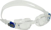 Aqua Sphere Mako 2 - Zwembril - Volwassenen - Clear Lens - Transparant/Blauw
