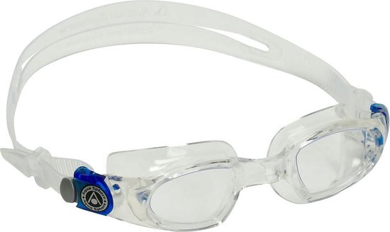 Aquasphere Mako 2 - Zwembril - Volwassenen - Clear Lens - Transparant/Blauw
