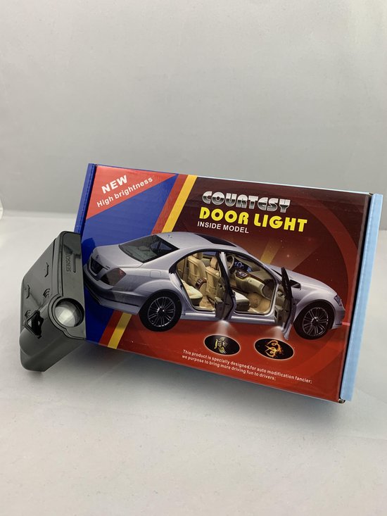 Auto Logo Projector - Portier verlichting - Ford - Draadloos - 2 stuks - Led Lamp - ToolmastersXL
