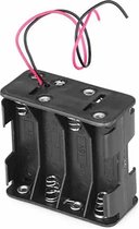 LandaTianrui LDTR - DJ004 DIY 12V 8-slots AA Battery Plastic Two-sided Holder Case