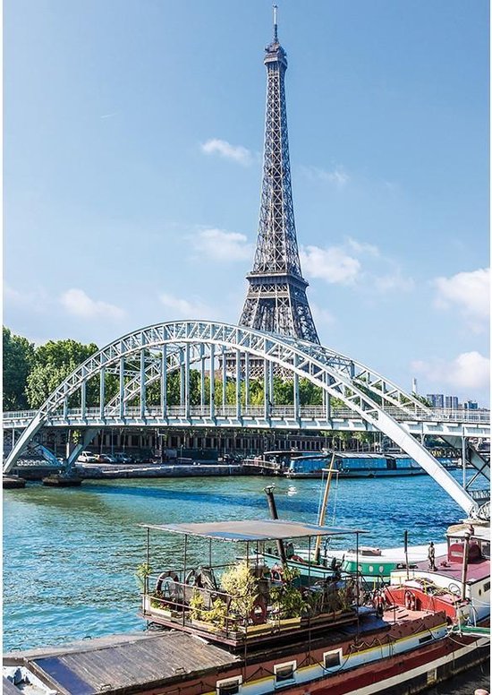 1x Bridge d'affiche autocollant | 200x140 cm | Paris