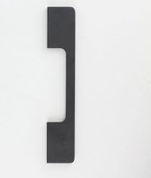 Deurgreep Gaby - zwart - 128 mm