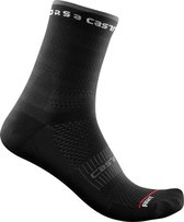 Castelli Sportsokken - Maat 35-38 - Vrouwen - zwart/wit