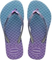 Havaianas Slim Glitter II Meisjes Slippers - Blue - Maat 29/30