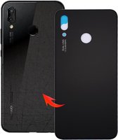 Let op type!! Back Cover for Huawei P20 Lite(Black)