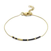 May Sparkle Happiness Dames Armband Staal - Goudkleurig