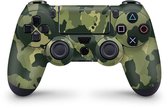 Playstation 4 Controller Skin Camouflage Groen Sticker