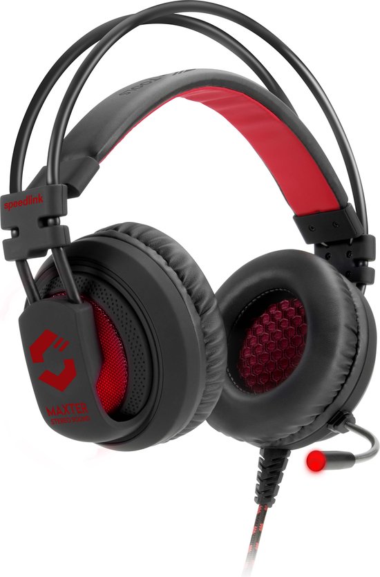 Special Price - Speedlink MAXTER Stereo Gaming Headset - Zwart