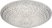 LED Plafondlamp - Plafondverlichting - Iona Komino - 21W - Warm Wit 3000K - Dimbaar - Rond - Mat Wit - Alumunium