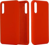 Effen kleur vloeibare siliconen dropproof beschermhoes voor Huawei Honor Magic 2 (rood)