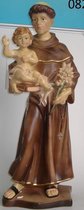 Heilige Antonius met Jezus - 38 x 14 x 12  cm - Beeld