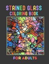 Stained Glass Coloring Book For Adults