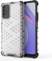 Voor Xiaomi Redmi 9T schokbestendige honingraat pc + TPU-hoes (wit)