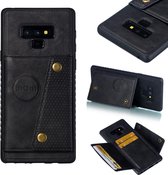 Leren beschermhoes voor Galaxy Note9 (zwart)