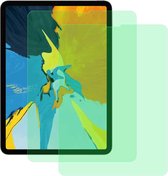 Voor iPad Pro 11 inch (2020) 2 STUKS 9H 2.5D Oogbescherming Groen licht Explosieveilige gehard glasfilm