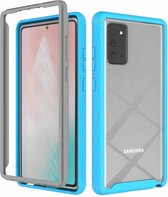 Voor Samsung Galaxy Note20 schokbestendige sterrenhemel PC + TPU beschermhoes (hemelsblauw)
