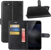 Voor Vivo X9s Plus Litchi Texture Horizontale Flip lederen tas met houder & kaartsleuven & portemonnee (zwart)