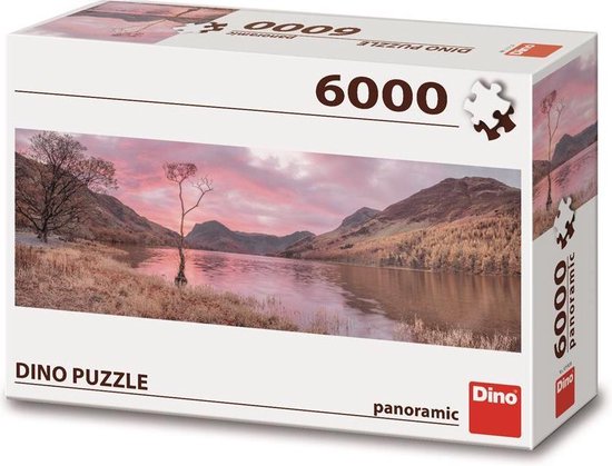 Dino Puzzle Lake in the Montagnes - 6000 pièces - Puzzle pour adultes -  Panorama | bol.com