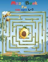 Maze Book For kids ages 4-7