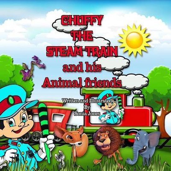 Chuffy the steam train and his animal friends - cover