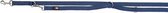Trixie hondenriem premium dubbelgestikt verstelbaar indigo - 200x2 cm - 1 stuks