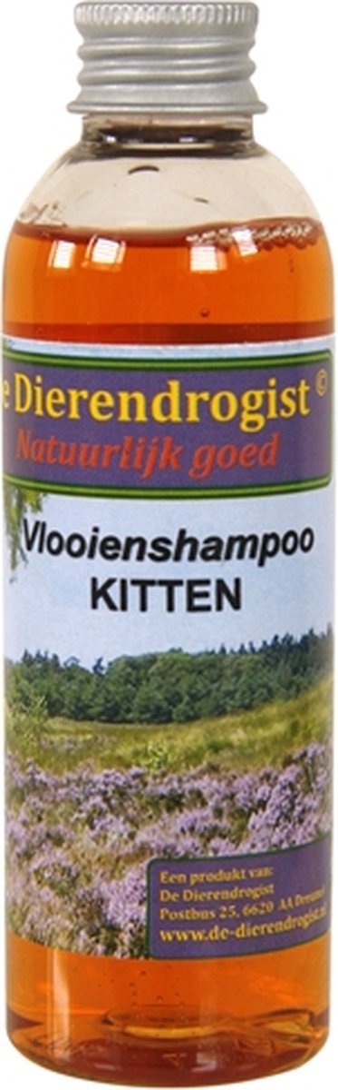 Dierendrogist vlooienshampoo kitten - 100 ml - 1 stuks | bol.com