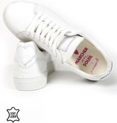 Les Sneakers White Heart - Sneaker van Je m'appelle