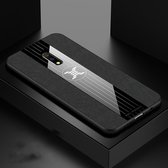 Voor OPPO Realme X / K3 XINLI stiksels Textue schokbestendige TPU beschermhoes (zwart)